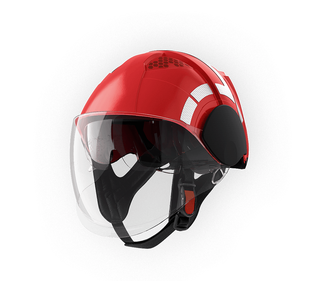 Fire helmet，PAB Fire 05，Fire fighting supplies，2020 red dot product design award，