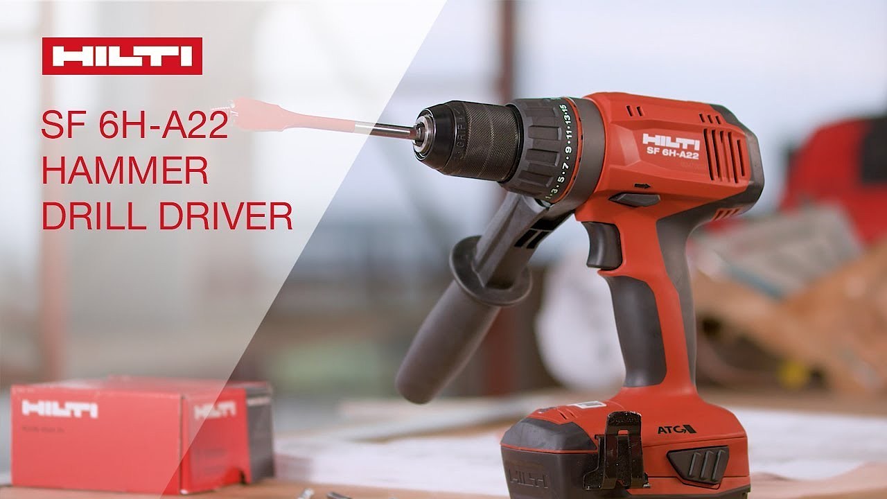 Hilti SF 6-A22，Hilti SF 6H-A22，Percussion drill，tool，2020 red dot product design award，