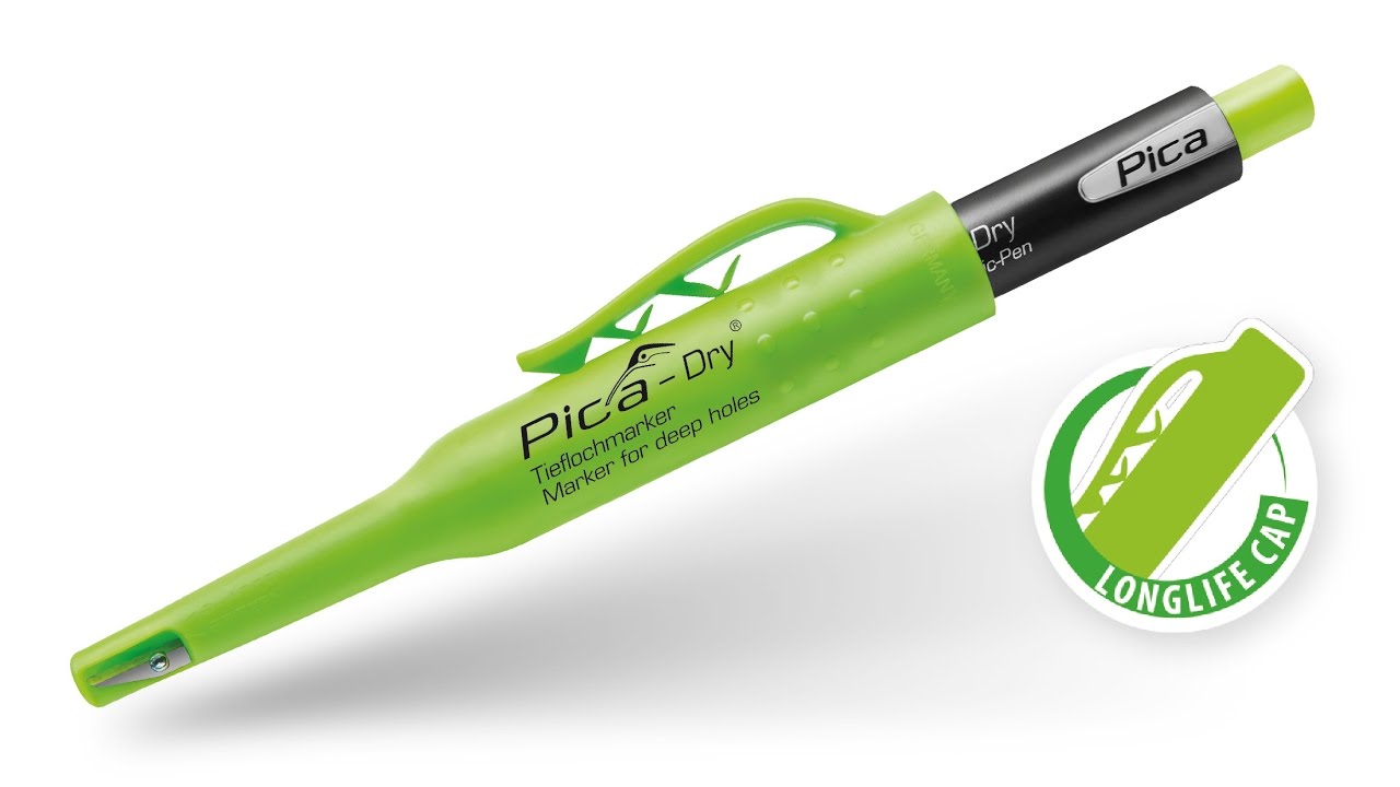Pica Dry，2020 red dot product design award，industrial design，Tool pen，