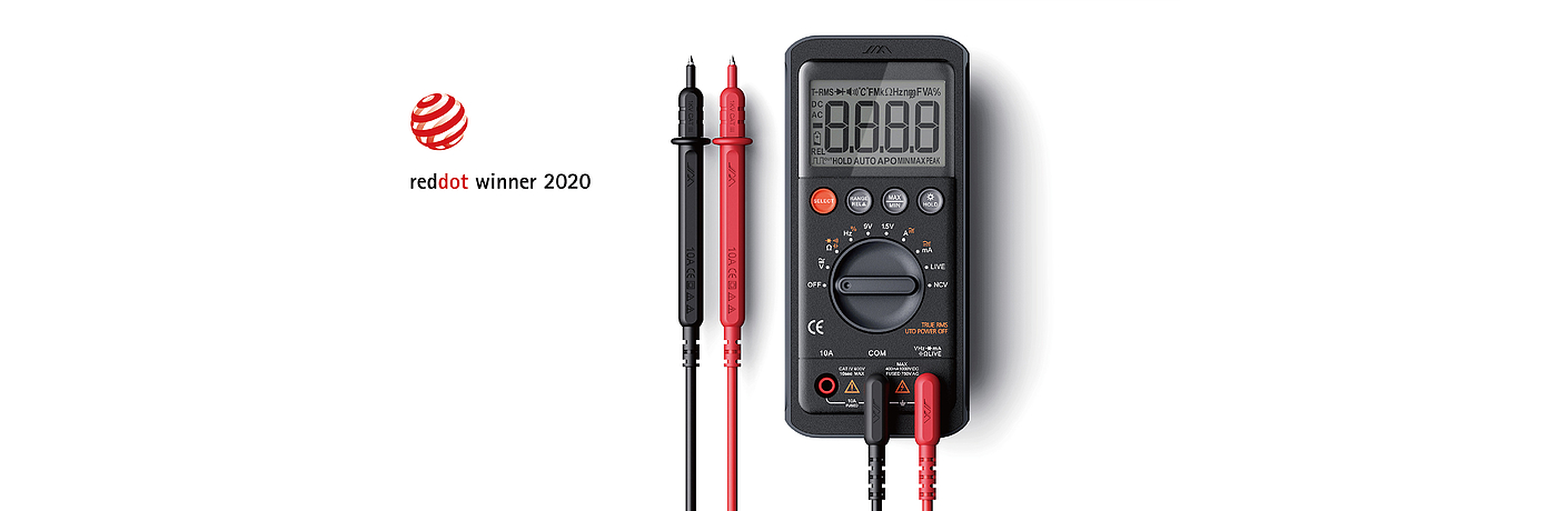 A multimeter，Jimihome Multimeter，Industrial meter，2020 red dot product design award，