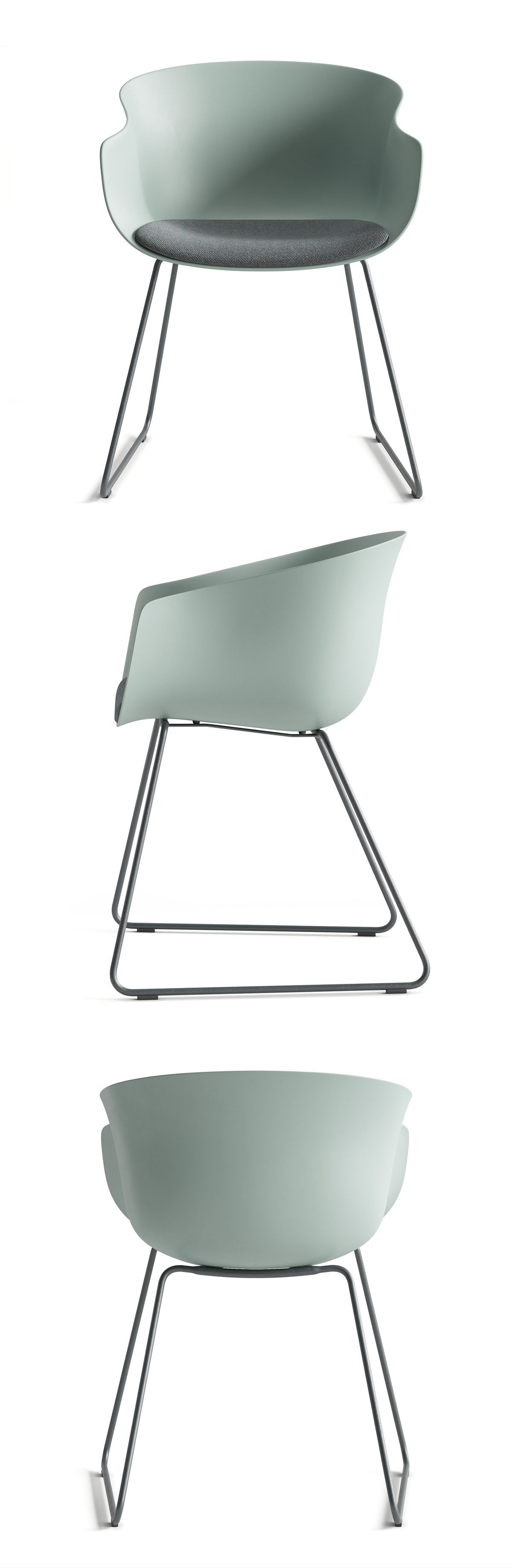 Then yes，Sled chair，chair，