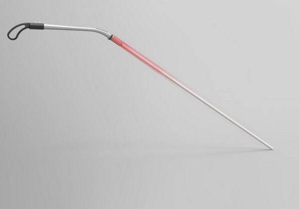 intelligence，product design，a cane，warm，Disabled people，