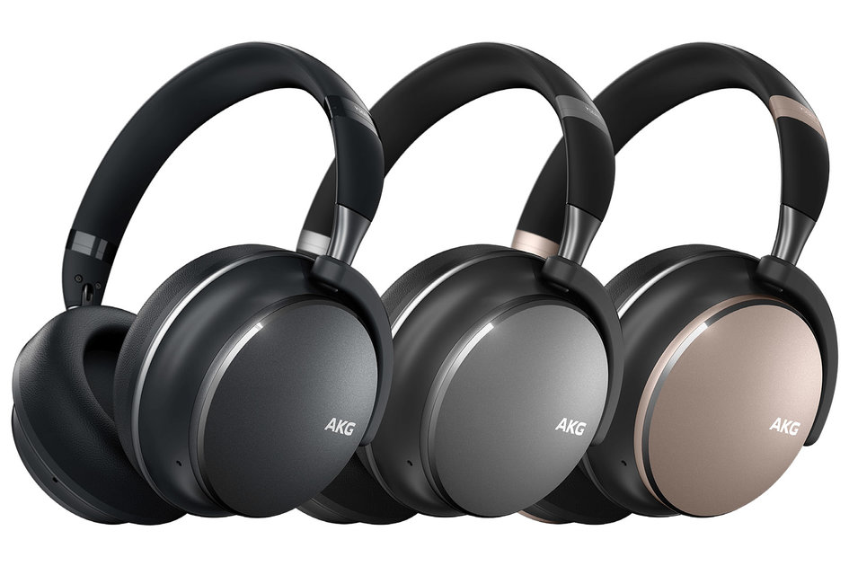 2020 red dot product design award，AKG Y600NC Wireless，headset，black，over-ear ，wireless，noise reduction，