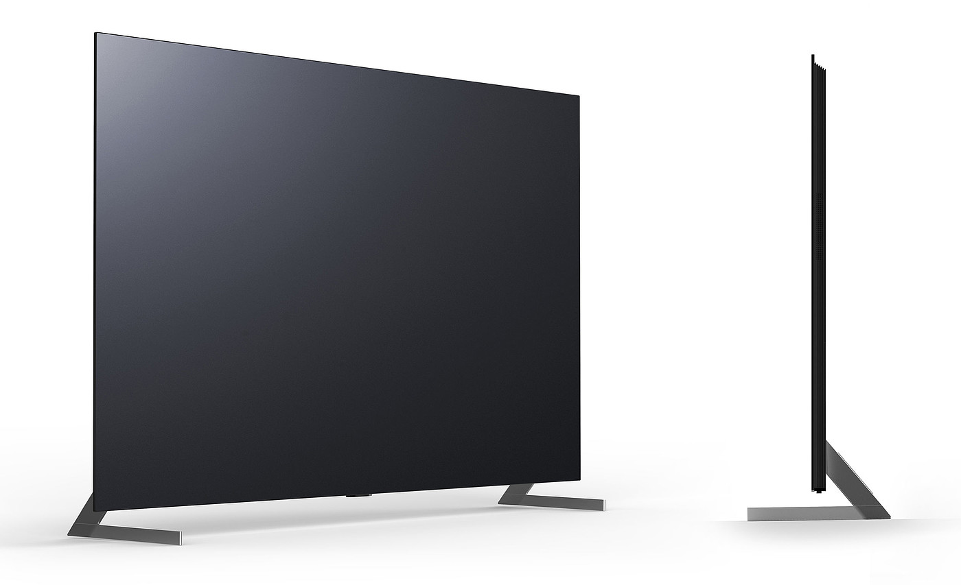 2020 red dot product design award，LG OLED Signature TV，television，(77ZX)，ultrathin，no border，