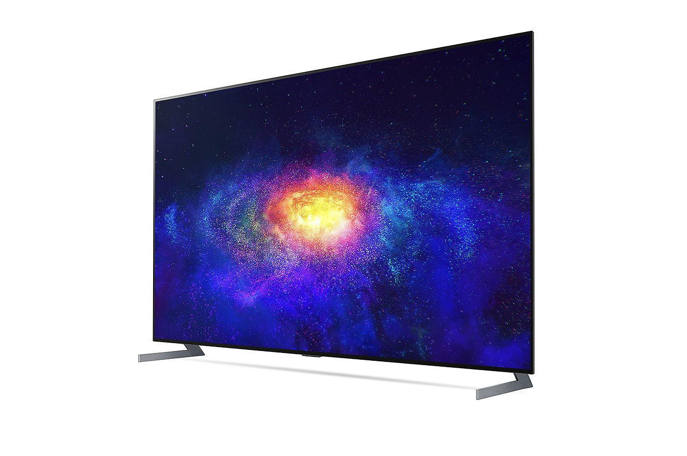 2020 red dot product design award，LG OLED Signature TV，television，(77ZX)，ultrathin，no border，