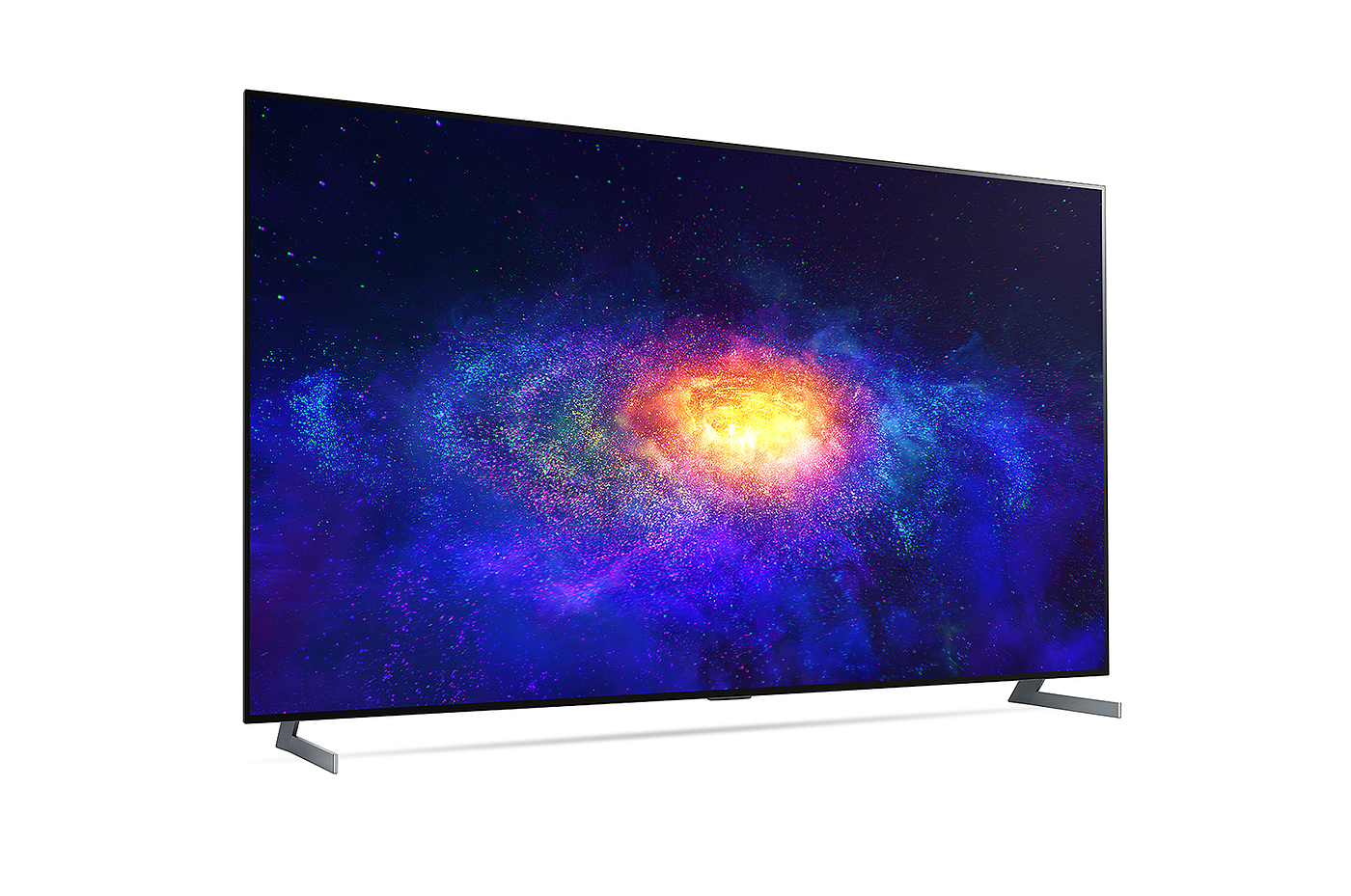 2020 red dot product design award，LG OLED Signature TV，television，(77ZX)，ultrathin，no border，