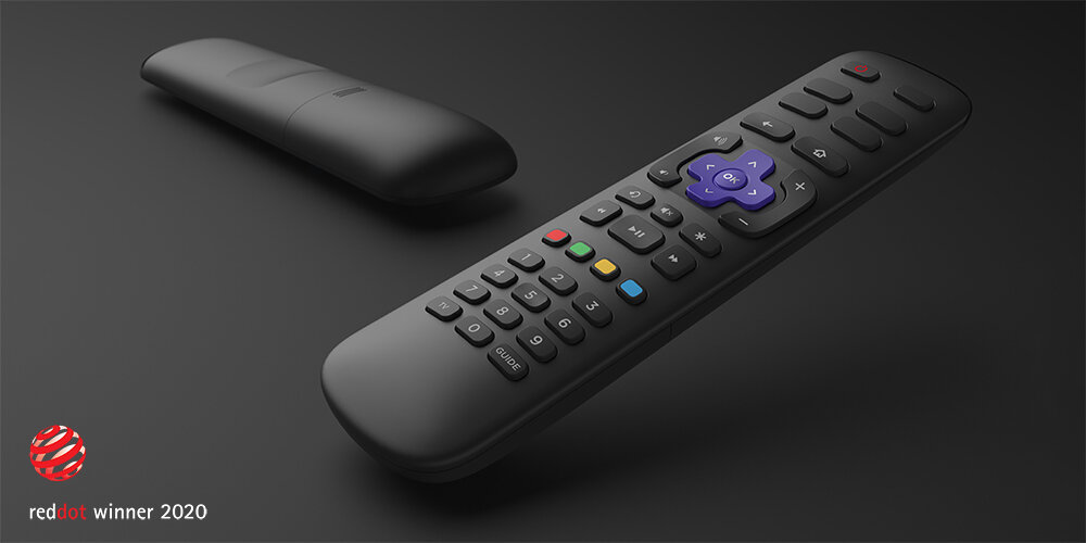 2020 red dot product design award，UK Remote Year，Remote control，