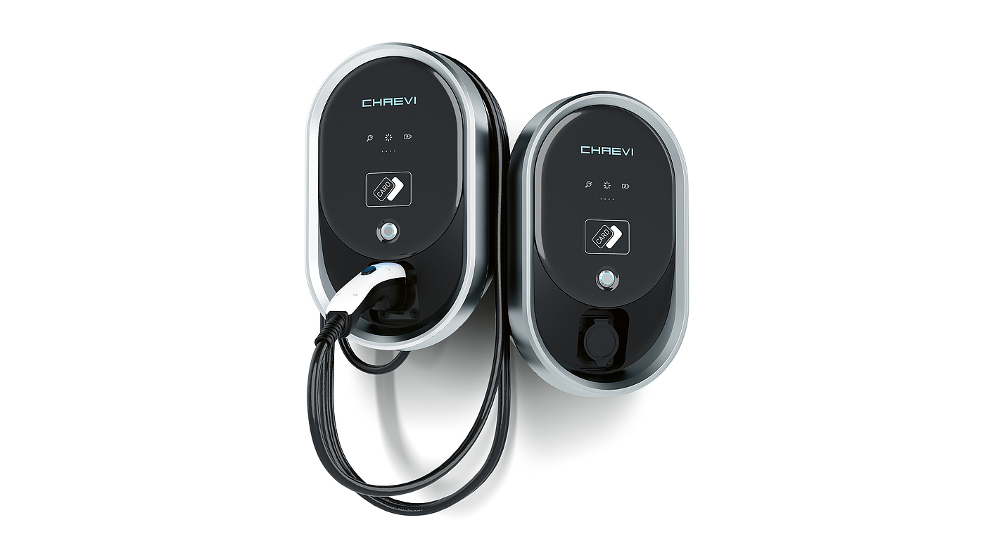 2020 red dot product design award，Charger，household，Electric vehicle charger，Chaevi Home Charger，intelligence，
