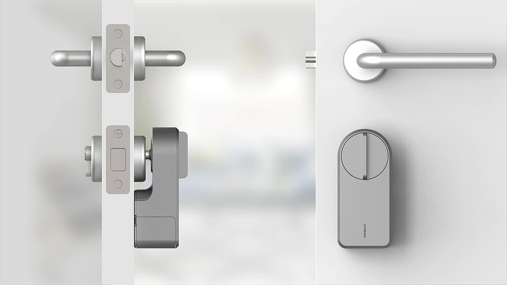 Gimdow，Intelligent door lock，Smart home products，2020 red dot product design award，