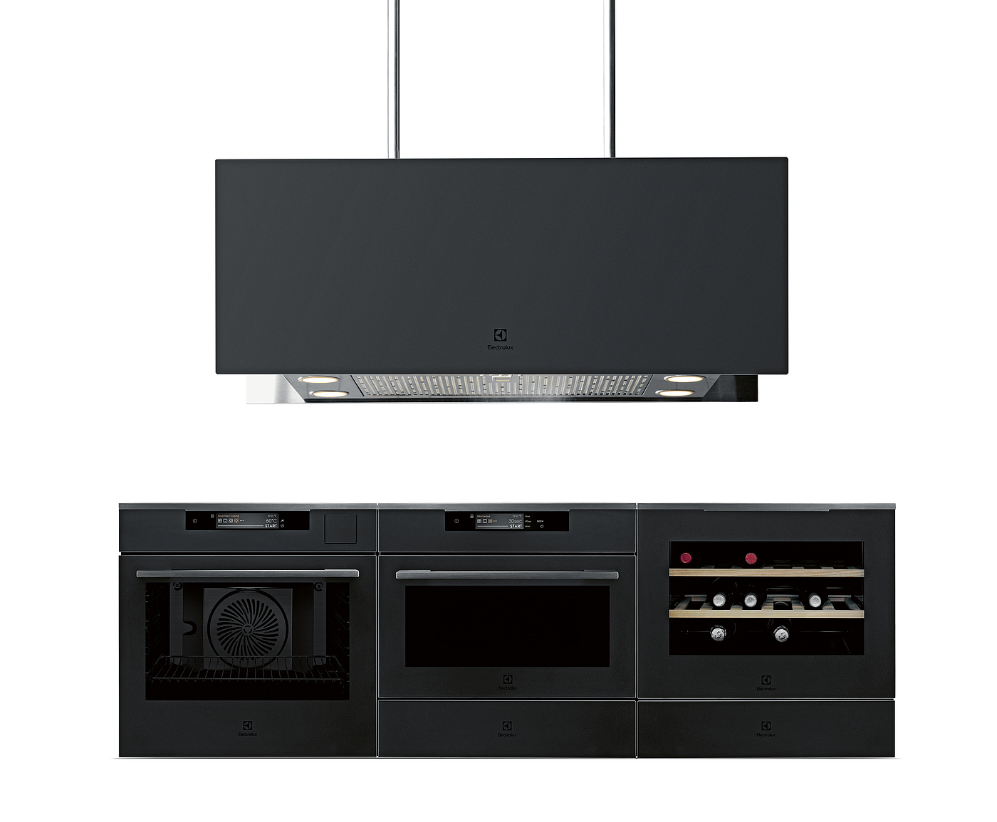 2020 red dot product design award，modern，Simplicity，Kitchen series，black，