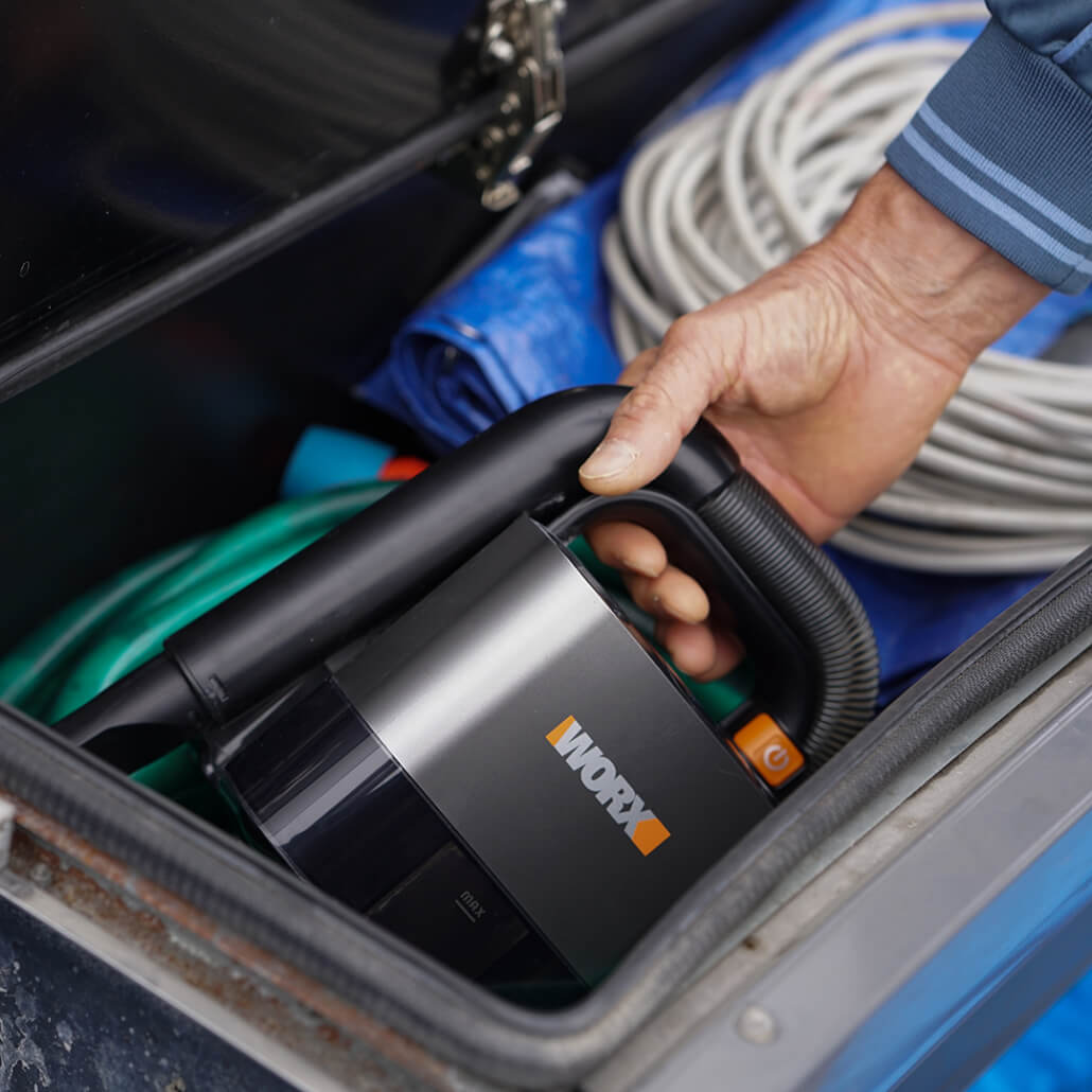 2020 red dot product design award，WORX CUBE，Vacuum cleaner，Cube，