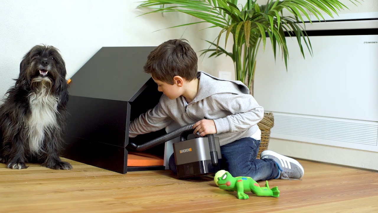 2020 red dot product design award，WORX CUBE，Vacuum cleaner，Cube，