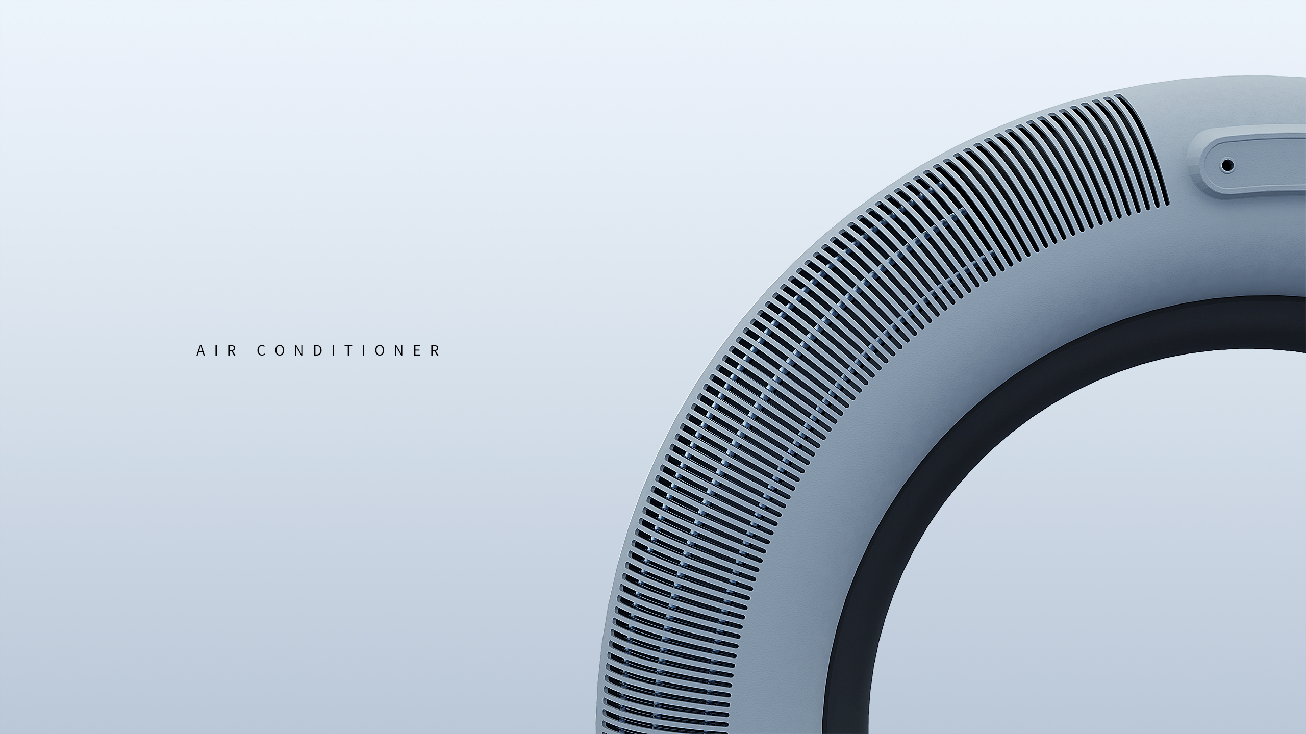 Spade design，annular，air conditioner，