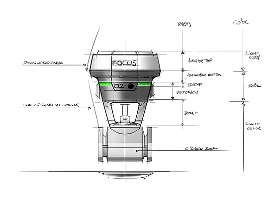 2020 red dot product design award，FOCUS-1，valve，