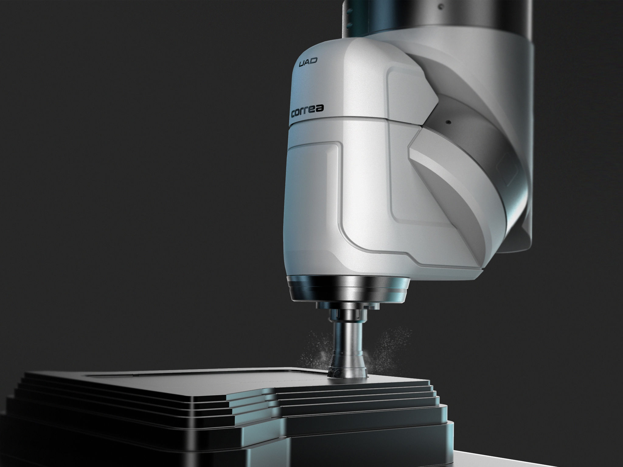 2020 red dot product design award，UAD，Milling head，