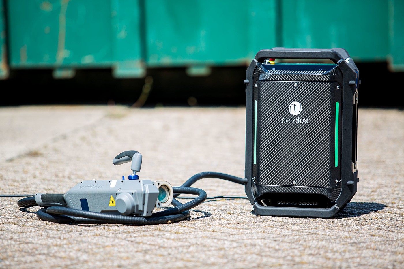 2020 red dot product design award，Netalux Needle®，Laser cleaning equipment，