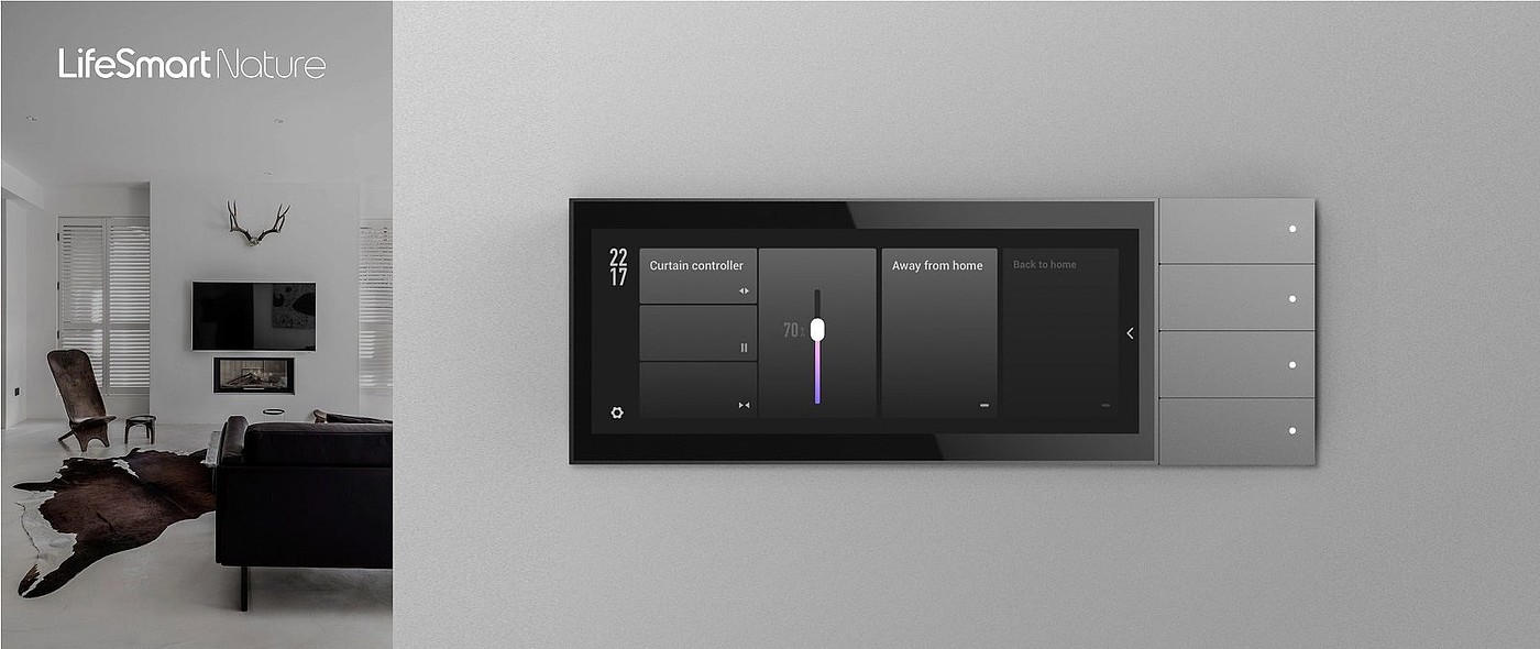 Nature，Intelligent control panel，Digital，2020 red dot product design award，