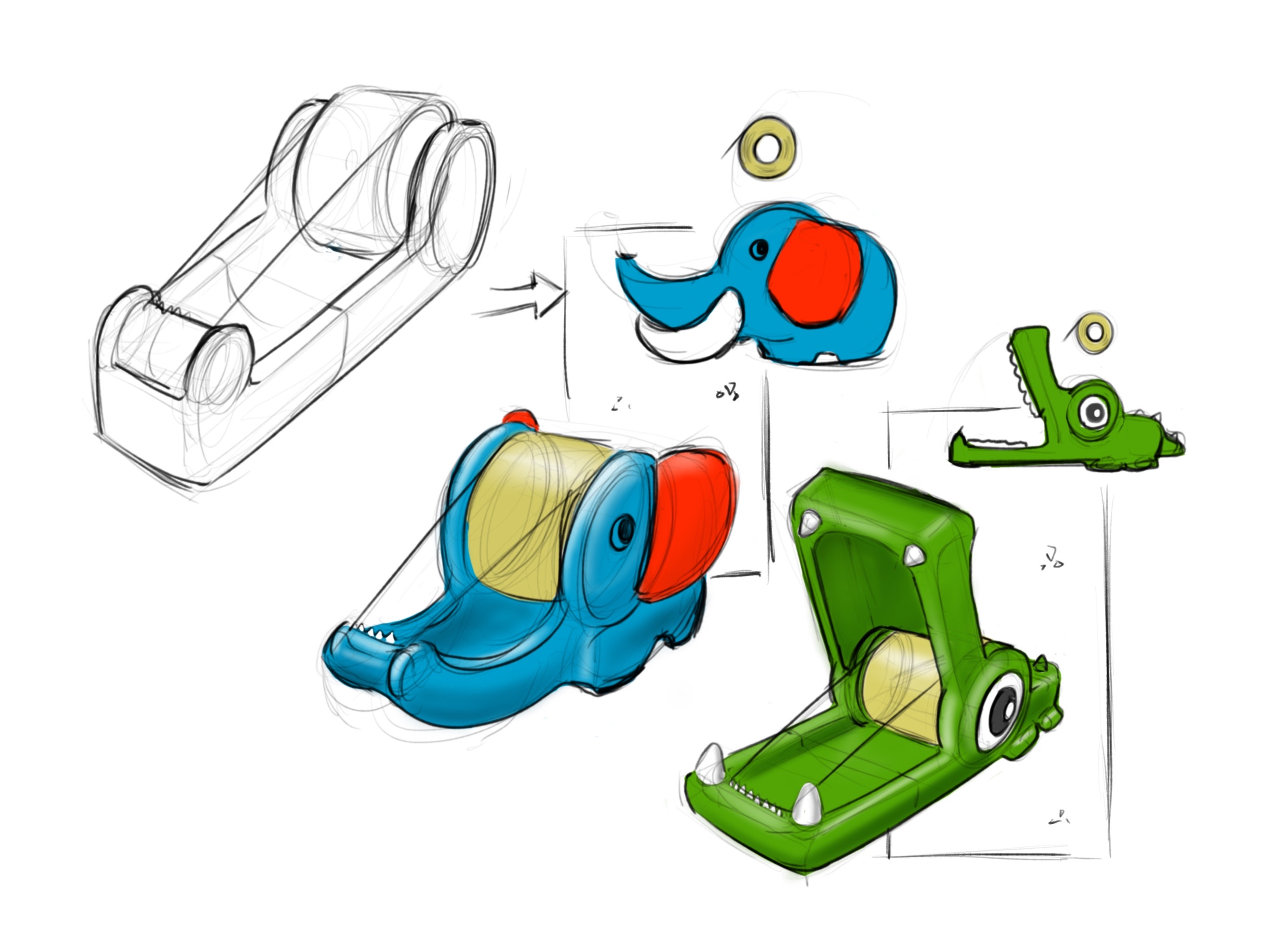 product design，industrial design，Toy design，