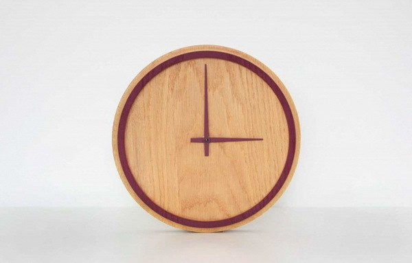 Clock，natural，original，solid wood，product design，Simplicity，