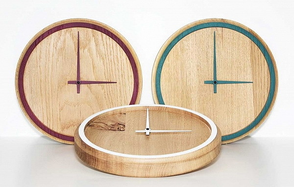 Clock，natural，original，solid wood，product design，Simplicity，