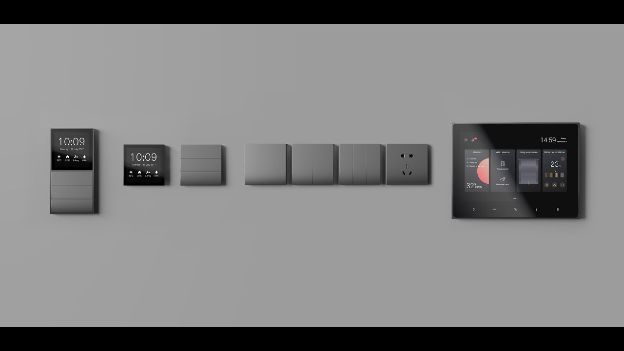 Intelligent control panel，Smart home products，Mini MixPad，2020 red dot product design award，