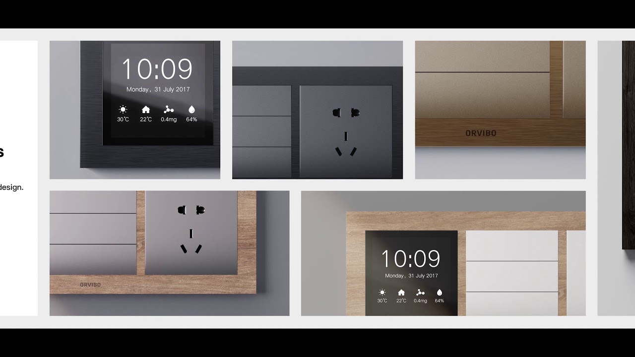 Intelligent control panel，Smart home products，Mini MixPad，2020 red dot product design award，