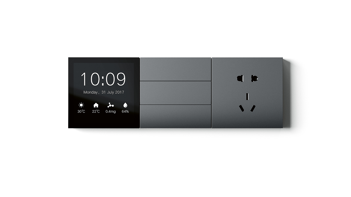 Intelligent control panel，Smart home products，Mini MixPad，2020 red dot product design award，
