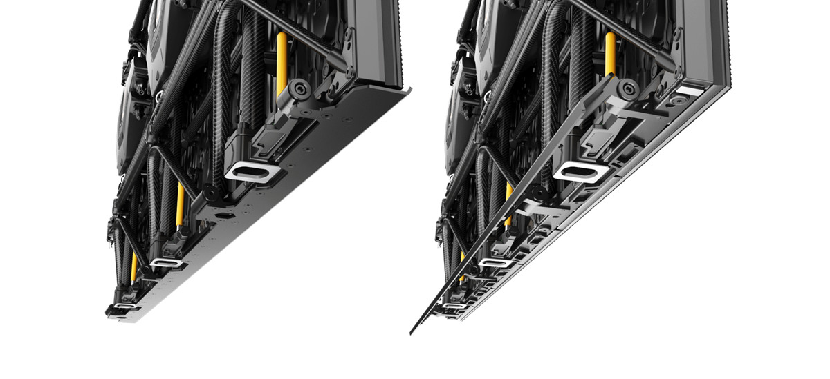 2020 red dot product design award，Venus Series，LED display screen，Carbon fiber tube，