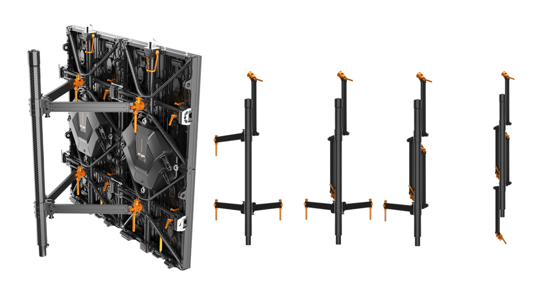 2020 red dot product design award，Venus Series，LED display screen，Carbon fiber tube，