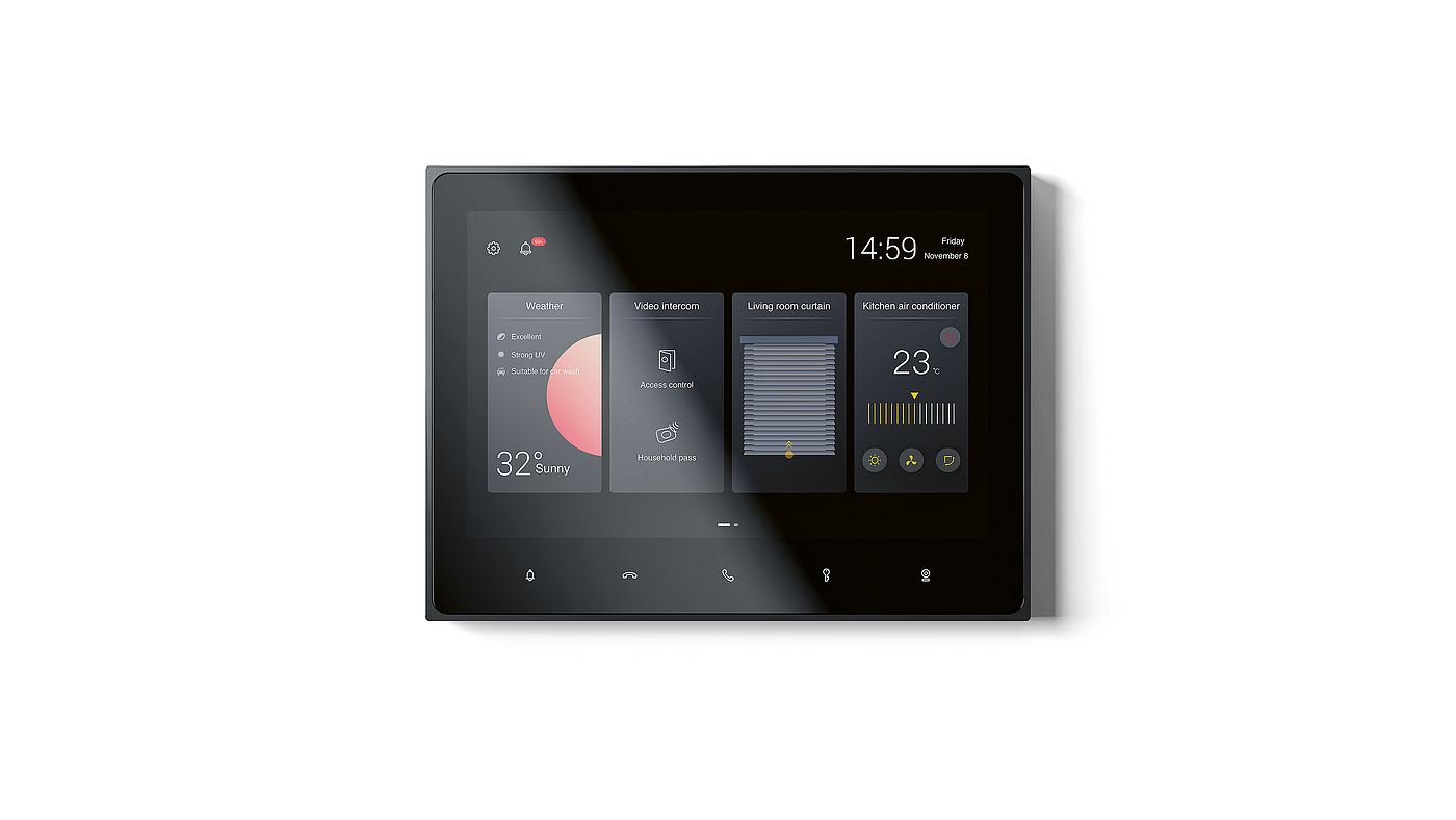MixPad Plus，Intelligent control panel，Smart home products，2020 red dot product design award，