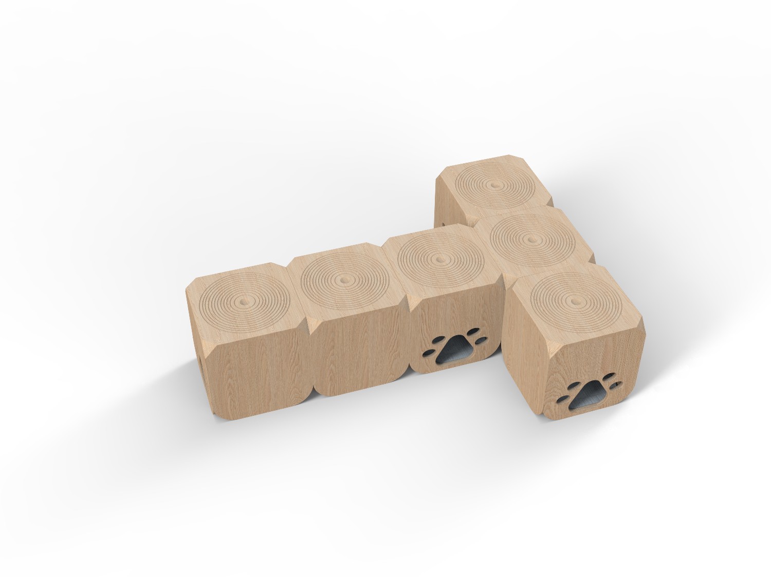 Cat nest，Sitting stool，modularization，