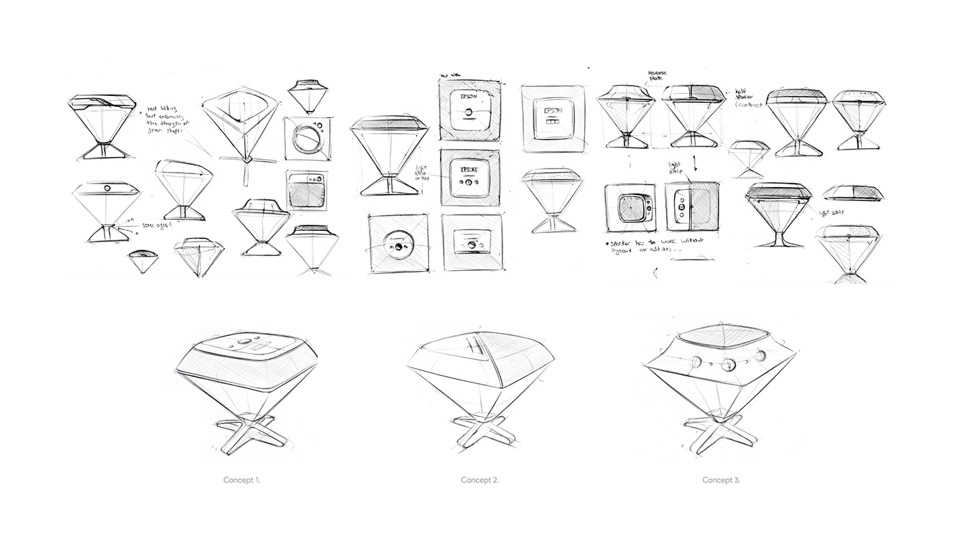 speaker，Bluetooth，holographic，rhinoceros，