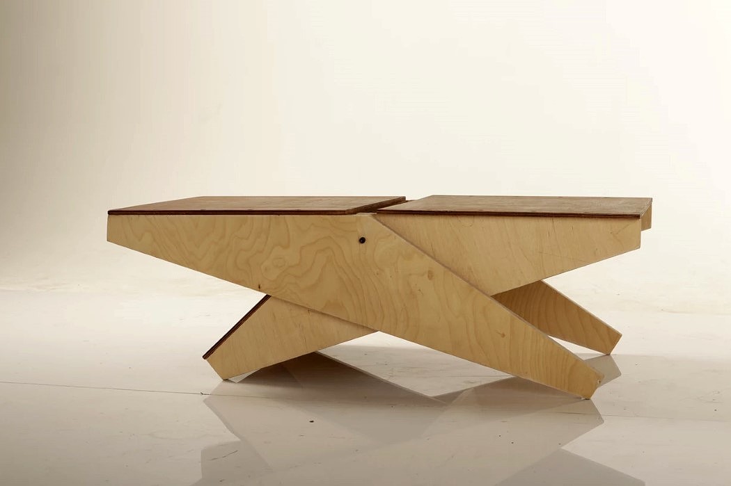 椅子，桌子，可折叠，简单，木制，