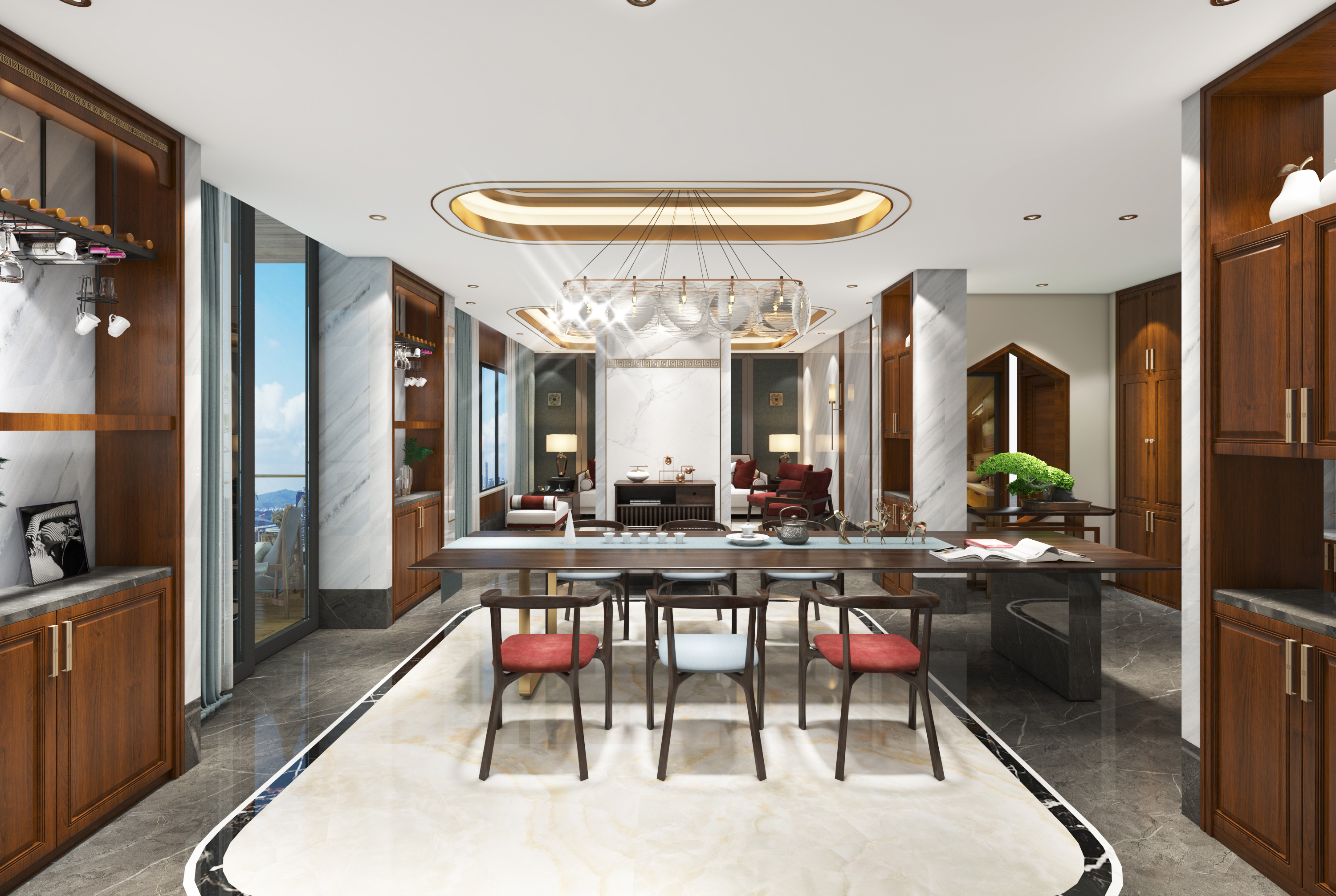 New Chinese style，