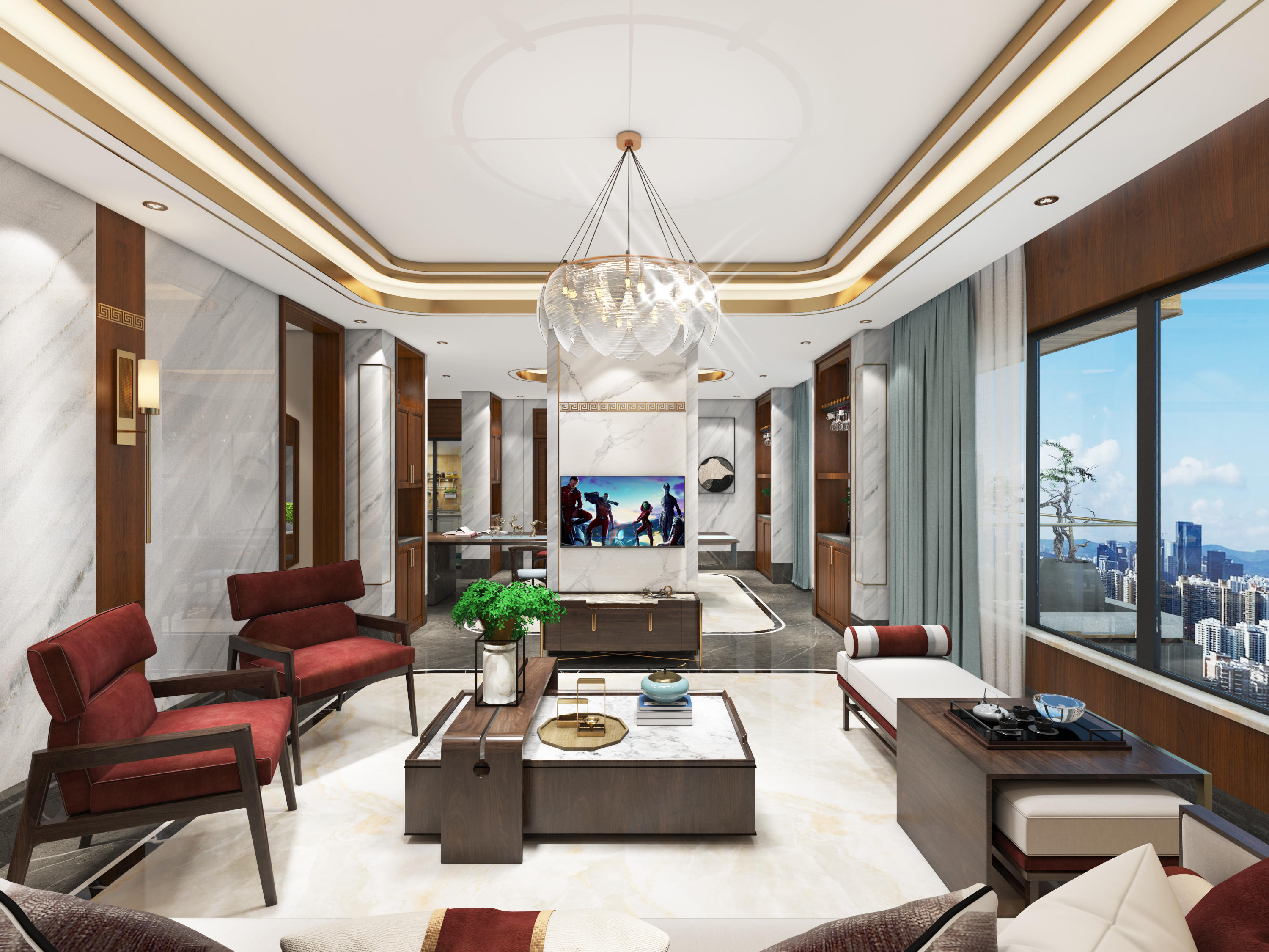 New Chinese style，