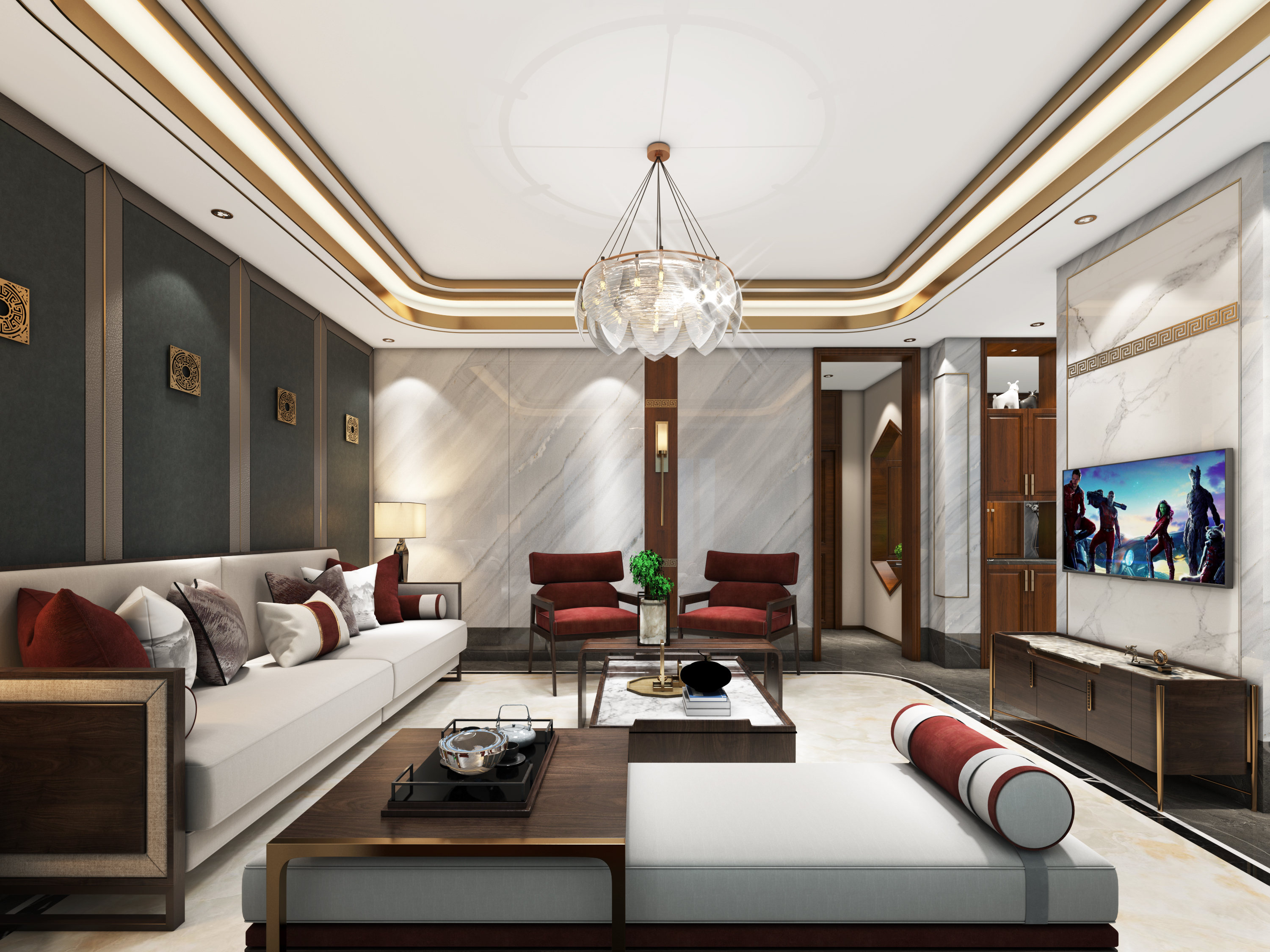 New Chinese style，