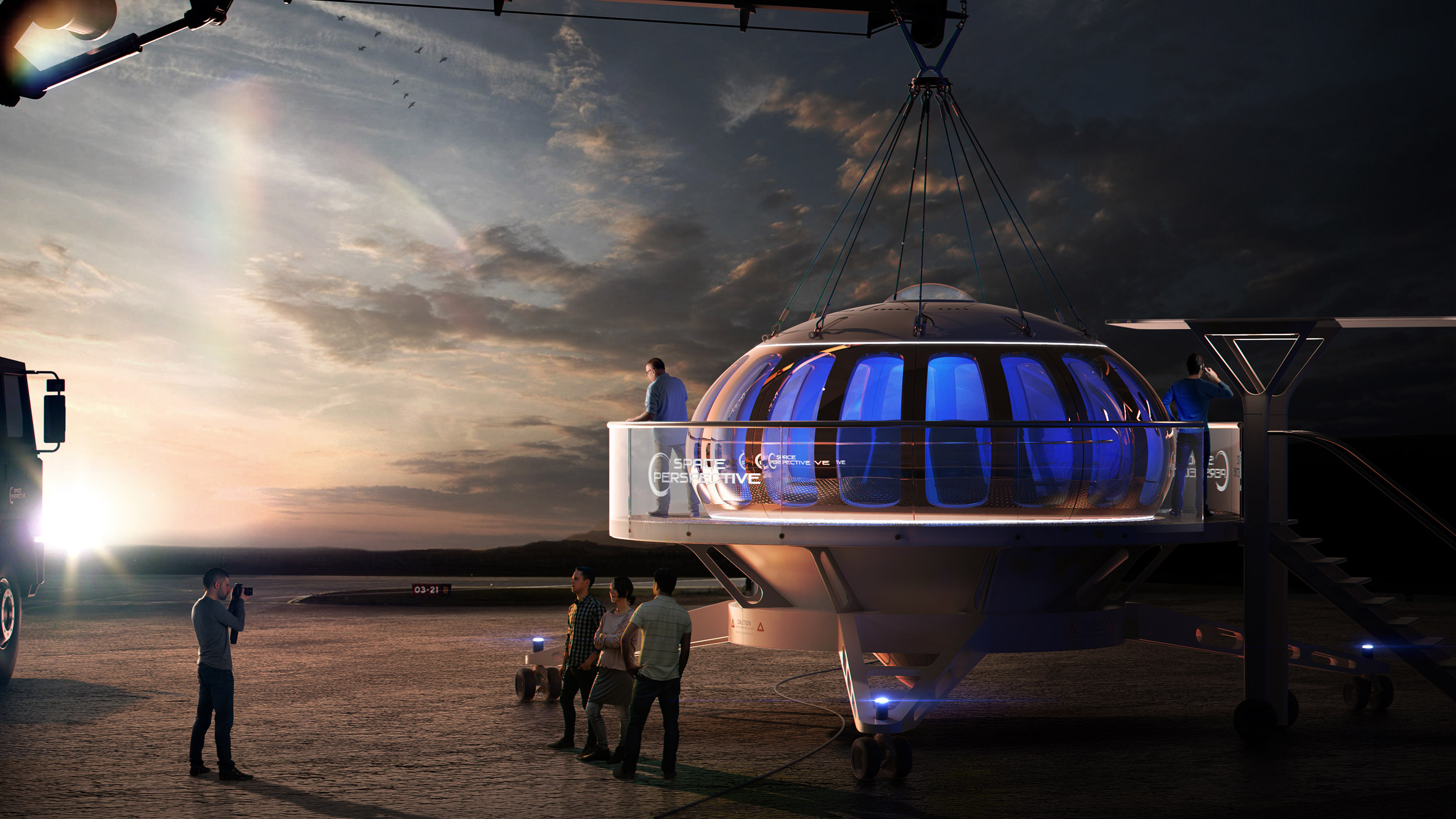 airship，Space，concept，explore，