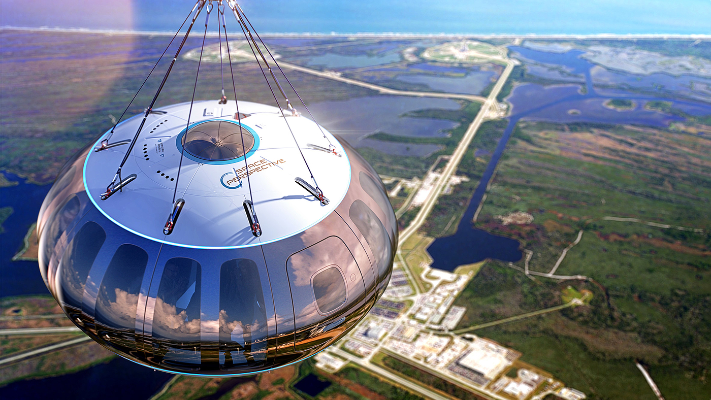 airship，Space，concept，explore，