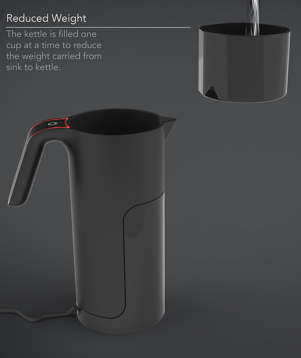 Reduce weight，Swing design，Reduce obstacles，product design，industrial design，