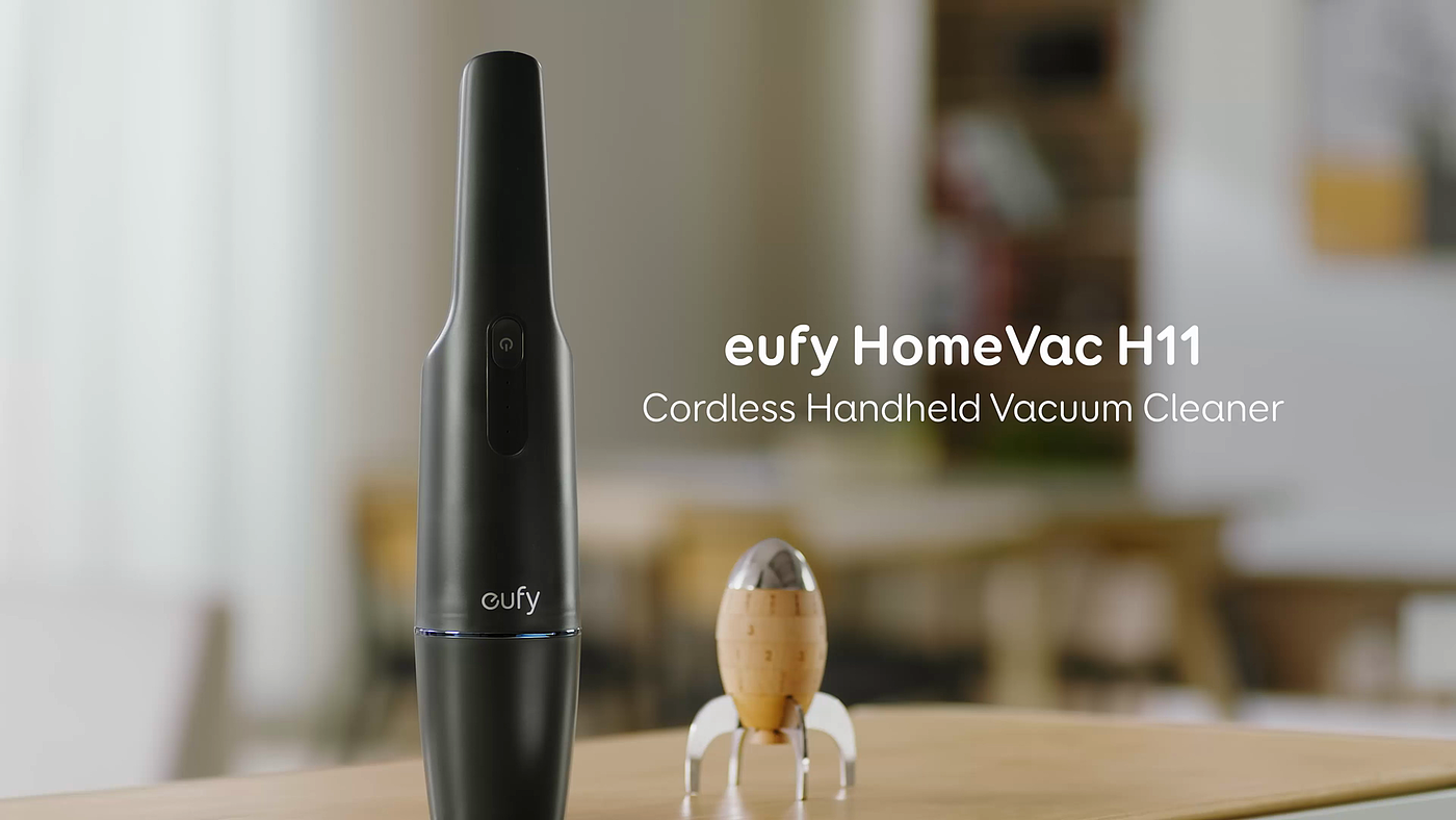 Hand held vacuum cleaner，eufy H11 Pure，Household Electric Appliances，2020 red dot product design award，