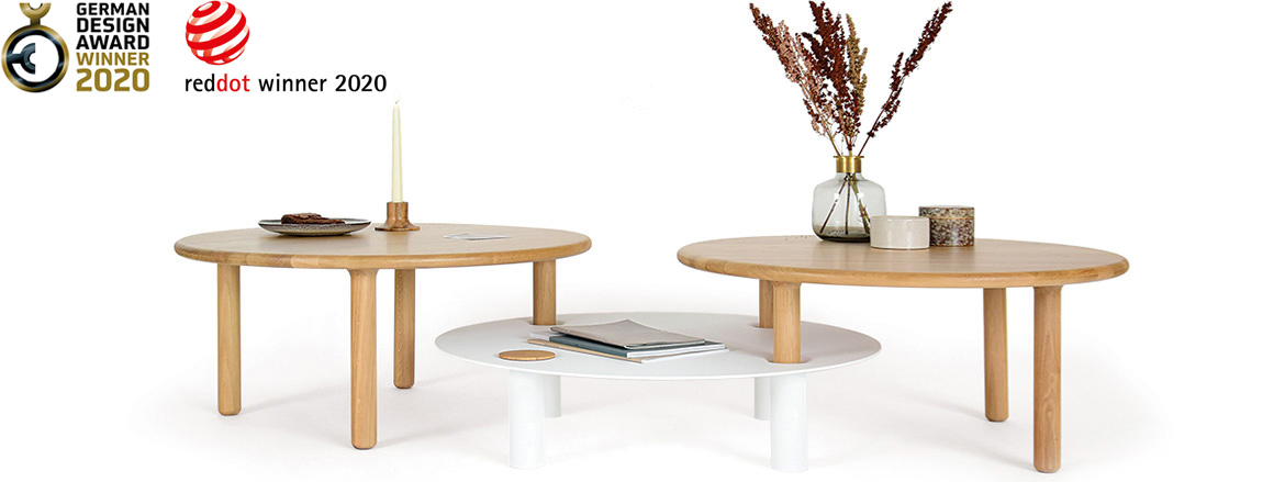 MILO，Coffee table，furniture，2020 red dot product design award，