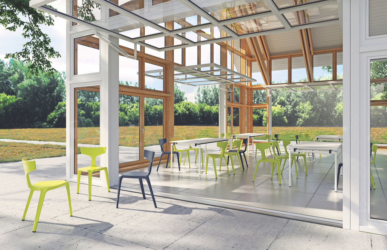 Stack，chair，furniture，2020 red dot product design award，