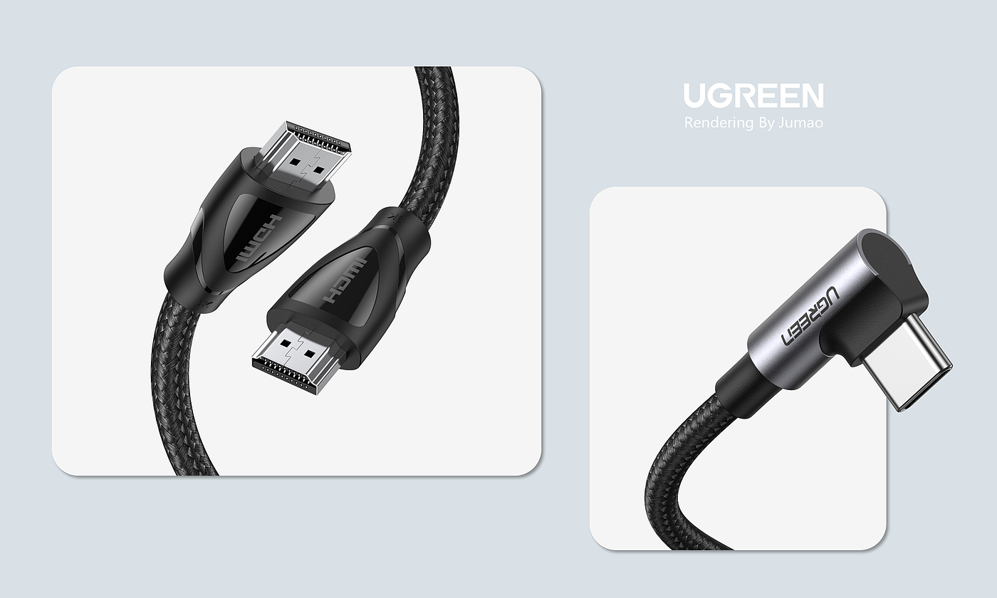 Green couplet，Lvlian products，Product rendering，headset，tws，
