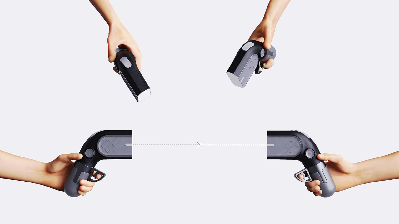 Game handle，conceptual design，Design sketch，