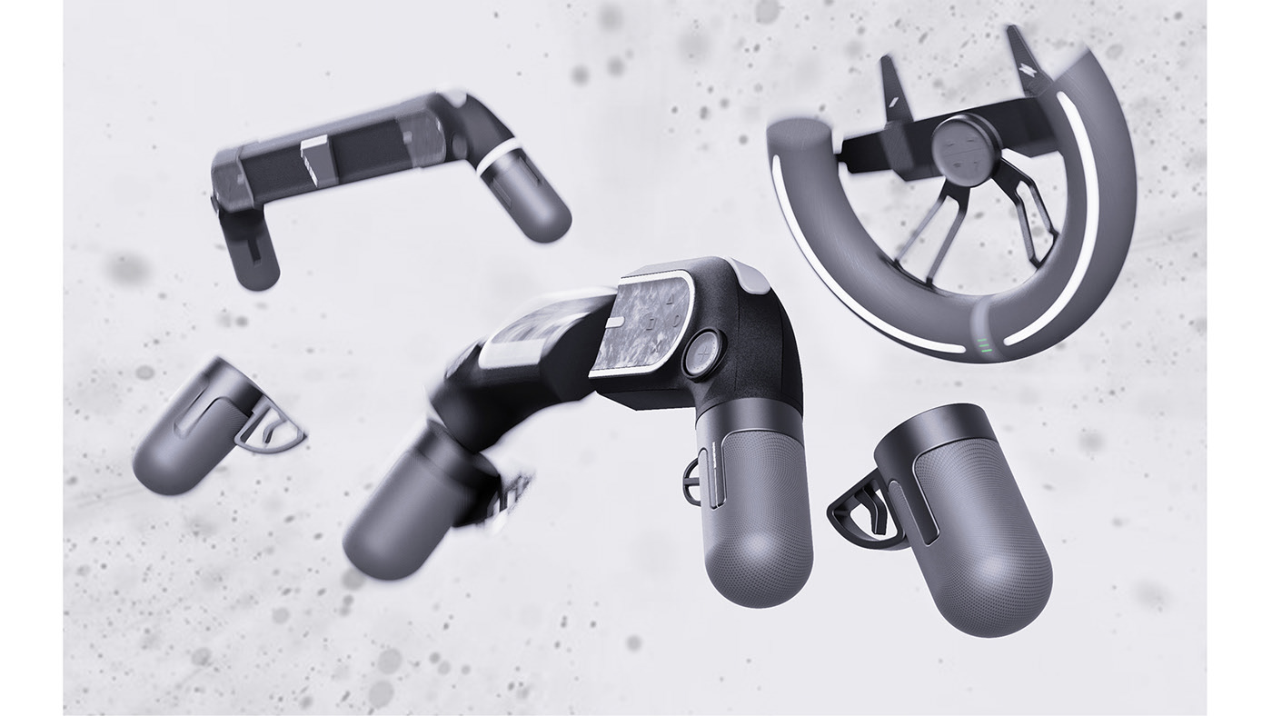 Game handle，conceptual design，Design sketch，