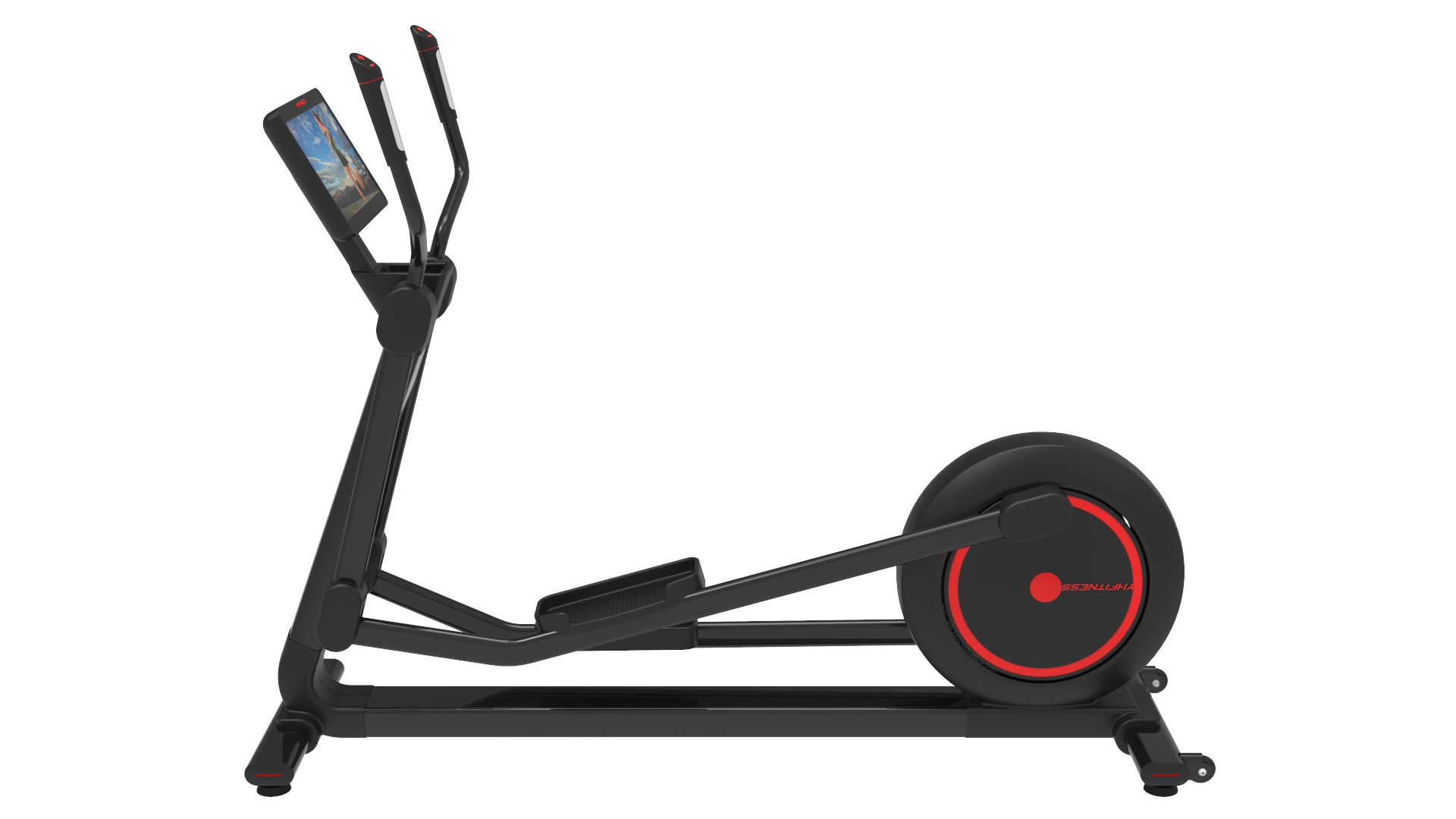 Yhfitness Youhe design，Yhfaith design，Youhe design，Youhe fitness equipment design，Design of commercial elliptical machine，