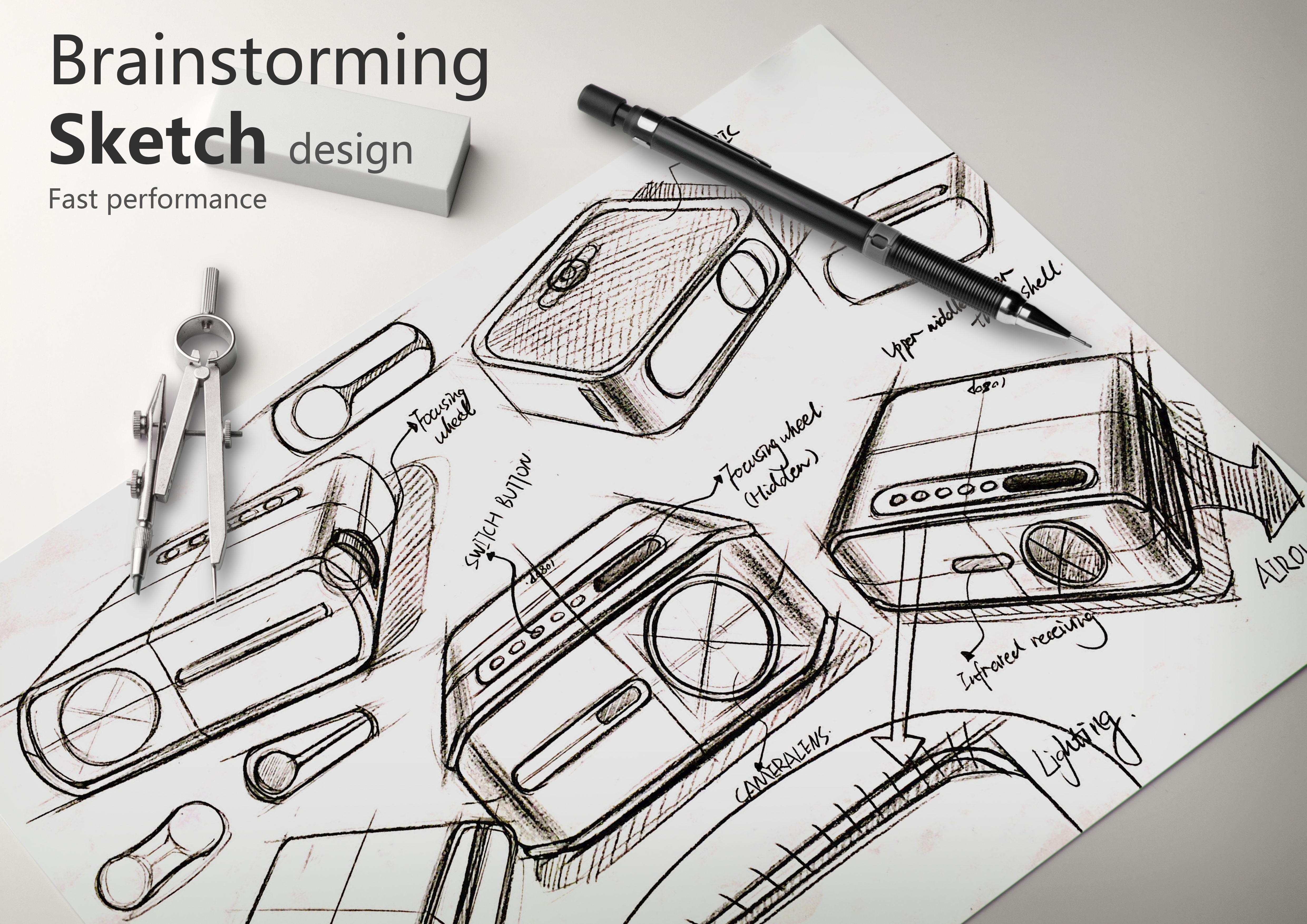 Industrial design and works collection，