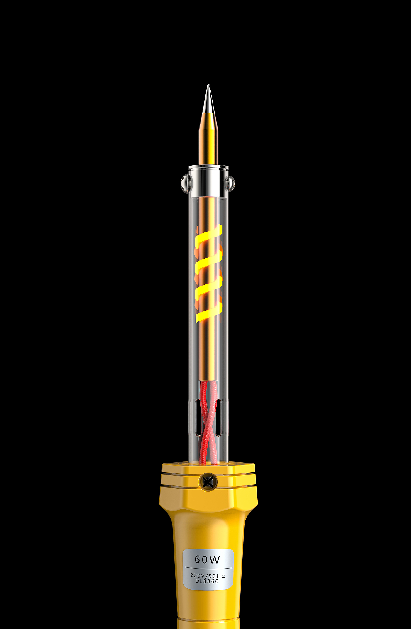 Electric iron，Capable，Hardware products，Keyshot rendering，