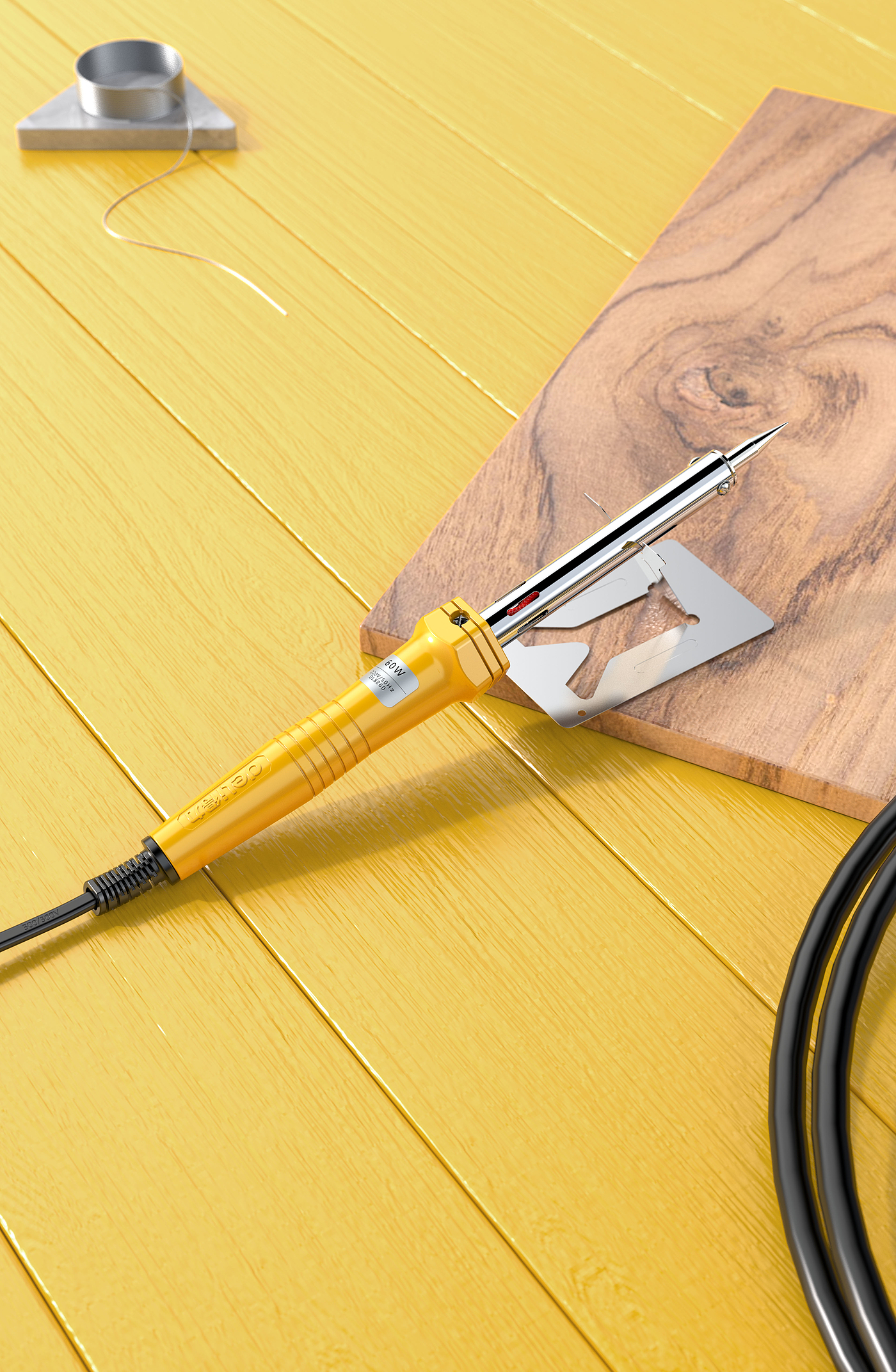 Electric iron，Capable，Hardware products，Keyshot rendering，