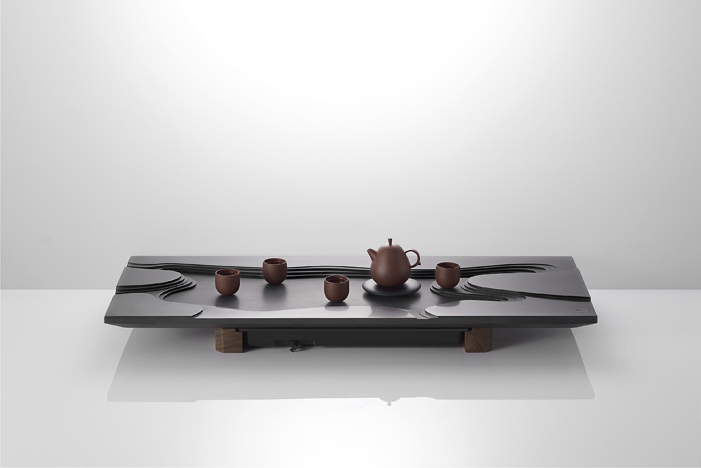 Black gold stone integrated molding，Zhe pin home，Wet tea tray，Original product design，